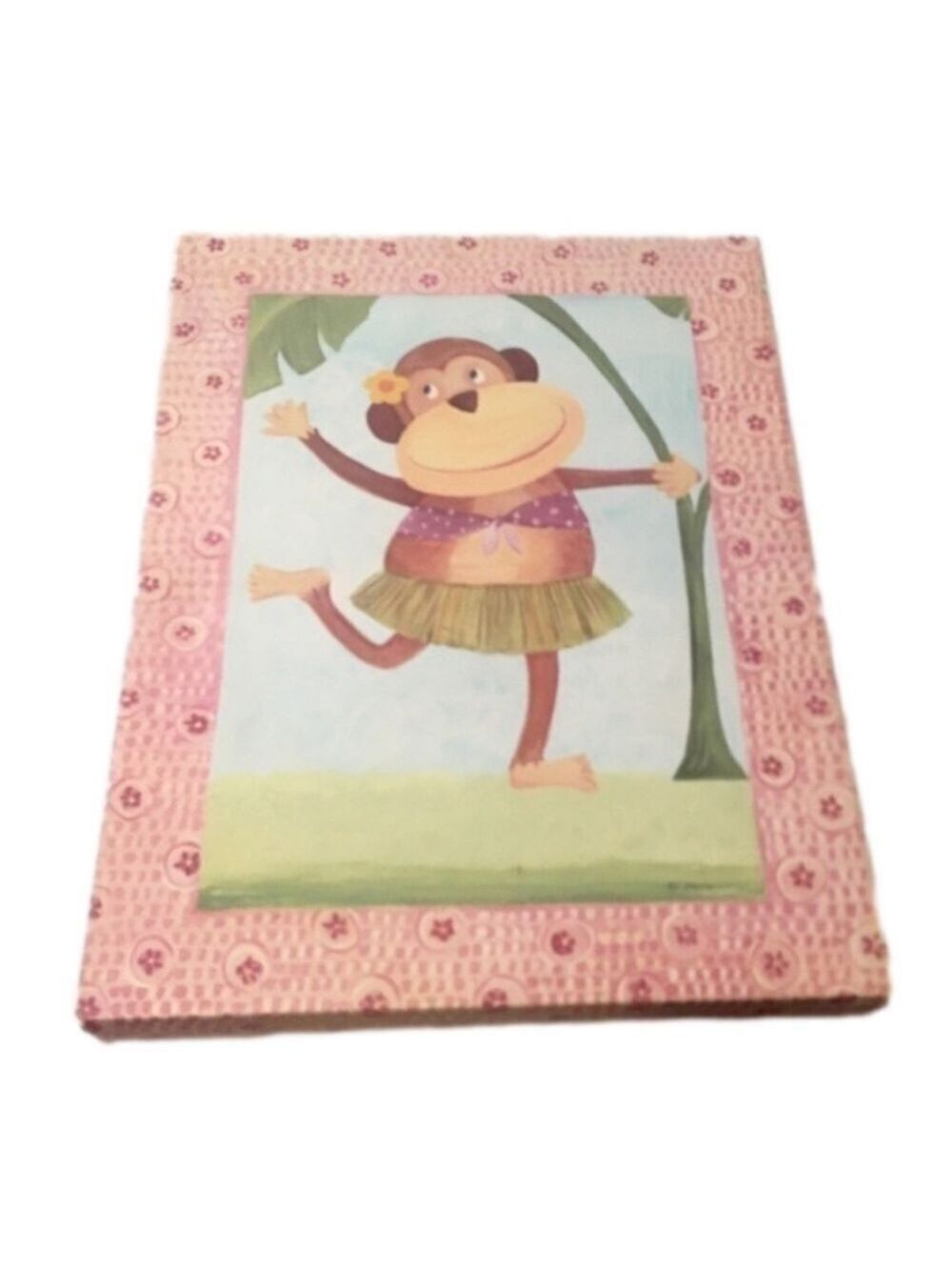 Monkey Hula Girl Wall Art 11x14